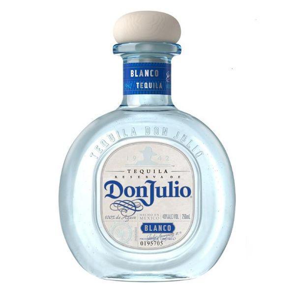 Don Julio Tequila Blanco · Must be 21 to purchase. 750 ml. 40% ABV. Don Julio Blanco Tequila has a lightly sweet and pure agave flavor with notes of citrus lemon, lime, and grapefruit. The finish is clean and fresh, rounded out with black pepper and grassy undertones. Serve Don Julio Blanco Tequila as an ingredient in refreshing cocktail recipes like mojitos and margaritas, with champagne, or on the rocks. Don Julio Blanco Tequila also compliments many Mexican recipes. 