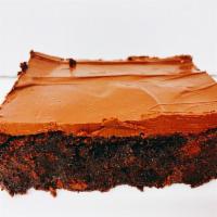 Jumbo Triple Fudge Brownie · This triple fudge brownie is filled with Ghirardelli chocolates and topped with a chocolate ...