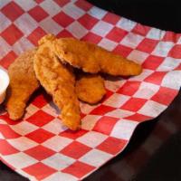 Chicken Tenders · Served w/ your choice of Dipping sauce. 4 per order.