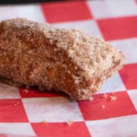 Stuffed Cinnamon Rolls (3) · Deep Fried Cinnamon Rolls topped with Cinnamon and Sugar and served with housemade icing. 3 ...
