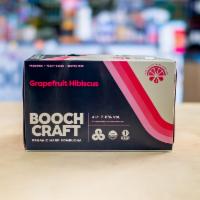 Booch Craft · Grapefruit Hibisous 
6 pack 