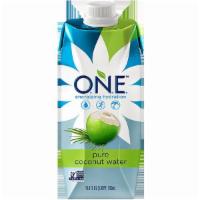 One Pure Coconut Water. · 