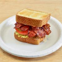 6 B.L.T. Sandwich · Bacon, lettuce, tomato, and mayo.
