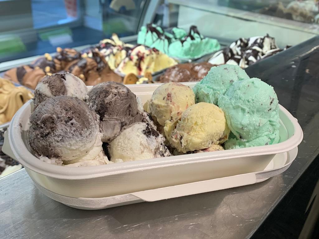Gelato Take Home Medio · Serves 4-5 people. Up to 3 flavors. Choose among our 16 flavors of the month, all freshly made in our Cos Cob shop and including non-dairy, gluten free and vegan.