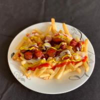 SalchiPapa · Hotdog Loaded Fries