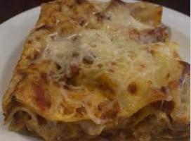 Plato Lasana de Pollo Para 6 · con maduros o tostones, ensalada y pan