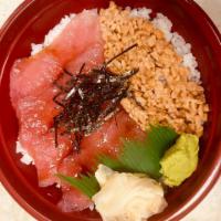 Ahi Natto Bowl · Tuna and Natto
