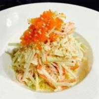 Kani Salad Lunch · Crab meat, shredded cucumber, and masago with mayo. Gluten free.