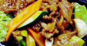 Vegetable Beef Lunch · 