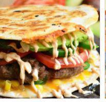 Quesadilla Burger · American cheese, tomato, jalapenos and chipotle ranch.