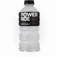 Powerade White Cherry 28 oz. Bottle · 