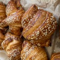 Ham and cheese croissants · Good egg is brought to you by the talented bakers from Knead Doughnuts. We bring you our tak...