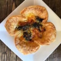 Illuminated Oven Spinach and Feta Quiche · Locally sourced and in-season ingredients. Ask for them heated and enjoy fresh out of the ov...