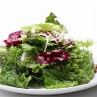 Mixed Green Salad · Mixed lettuces, roasted sherry shallot vinaigrette.