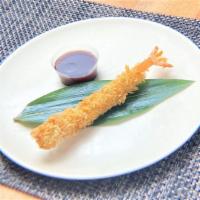 Ebi Fried Prawn 1p · served with tonkatsu sauce, tartar sauce