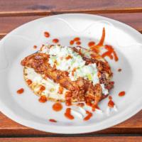 6. Taco Pulled Pork Barbacoa con Mozzarella y Ensalada Coliflor · 