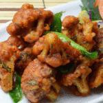 5. Gobi 65+Naan · Cauliflower florets marinated in south Indian masala & deep-fried.