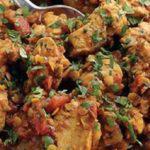 36. Lamb Dhansak · Boneless lamb cooked with different lentils with sweet and sour light hot spices.come with r...