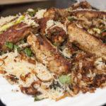 68. Chicken Seekh Kabab Biryani · Pieces of chicken seekh kabab cooked in basmati rice and spices.