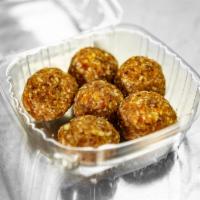 Protein Power Balls · Vegan- Walnuts, Almond, Dates, Sea Salt