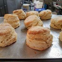 Biscuits and gravy · House made buttermilk biscuits & sausage gravy 