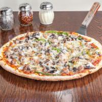 Bureau Special Pizza · Italian Sausage, Mushroom, Onion, Green Pepper