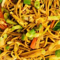 Paneer Chow Mein · Special noodles served with onion, cabbage, green pepper, carrot and special spices.