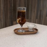 Americano · 12 oz for hot version. 16 oz for iced version. Americano is a type of coffee drink prepared ...