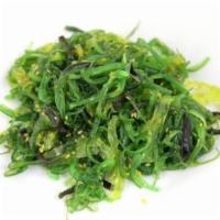 Seaweed Salad · Wakame is a thin and stringy sea vegetable, more commonly known as seaweed.