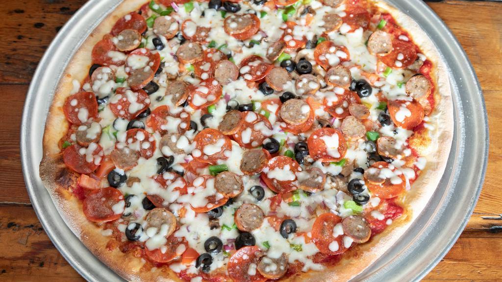 Garage Pizza · Dinner · Pizza · Sandwiches
