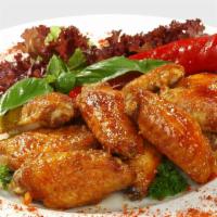 Spicy Chicken Wings · Hot and spicy.