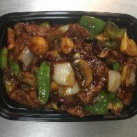 Szechuan Beef · Hot and spicy.