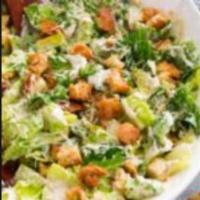 Caesar Salad · Lettuce, Parmesan cheese and croutons.