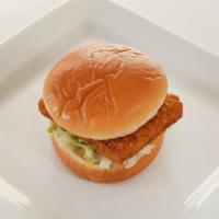Fish Sandwich · Tartar Sauce and lettuce