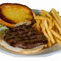 Hamburger · Grilled bun, with or without your choice of cheese.