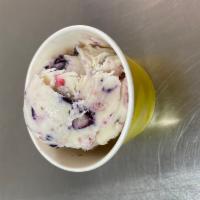 Very Berry · Vanilla ice cream, strawberries, raspberries and blueberries.