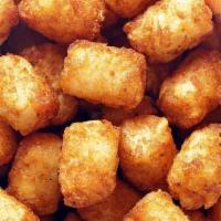 Basket of Tater Tots · Baked tater Tots served with ranch dressing or ketchup.