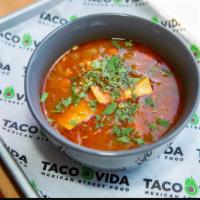 Mexican Chicken Soup · Savory soup with a poultry base.