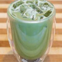 Matcha Latte · Traditionally whisked green tea powder topped with a frothy, micro-foamed plant based mylk o...