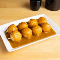 13. Curry Fish Balls · Fish balls with curry sauce. 8pc
