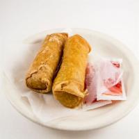 Homemade Vegetable Egg Roll · 2 pieces.