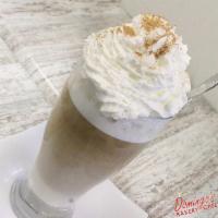 Cappuccino · Espresso shot with steamed milk and whipped cream & cinnamon