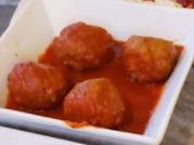 Polpette Alla Nonna · Meatballs in garlic, parsley and tomato broth.