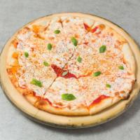 Margherita Pizza · Fresh Mozzarella, basil and marinara