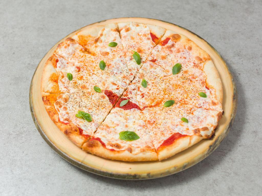 Margherita Pizza · Fresh Mozzarella, basil and marinara