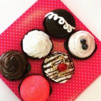 Half Dozen Cakes Box · Flavors may vary based upon availability. Please specify the quantity of cupcakes for each f...