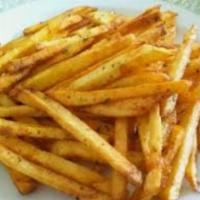 Fries  · Fried to a golden crisp and seasoning to taste. 