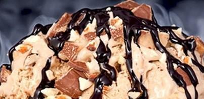 Chocolate Conduction · Chocolate flavor, chocolate flakes,  brownie bites.