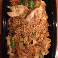 Chicken Panang Fried Rice · Chicken, farm fresh egg, panang curry paste, string beans, carrots, red and green bell peppe...