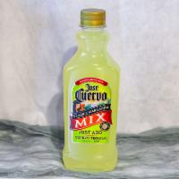 Jose Cuervo Classic Lime Original Margarita Mix · 1 liter bottle. Jose Cuervo Classic Lime Margarita Mix has a tart lime flavor that fades int...